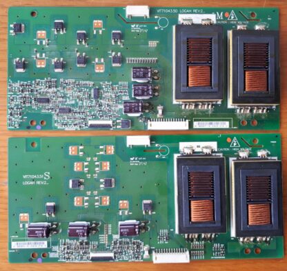 VIT71043.50 LOGAH REV2 , 42PFL7962D12 , PHILIPS INVERTER BOARD