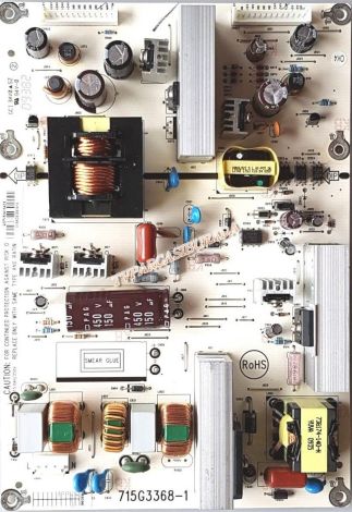 715G3368-1 , 32AV603PG TOHİBA REGZA POWER BOARD